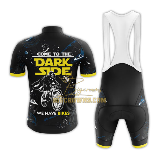 BigCrowns | Dark Side Cycling Short Sleeve Cycling Kit