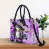 LADY WITCH HALLOWEEN LEATHER HANDBAG