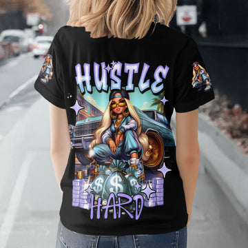 HUSTLE HARD ALL OVER PRINT