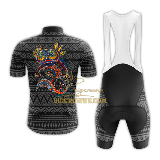 Mexican Aztec Axolotl - Men's Cycling Kit