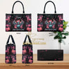 ZERO F GIVEN  SKULL LEATHER HANDBAG