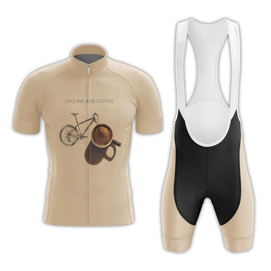 BigCrowns | Cycling And Coffee Short Sleeve Cycling Kit