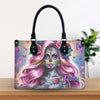 SUGAR SKULL WOMAN LEATHER HANDBAG
