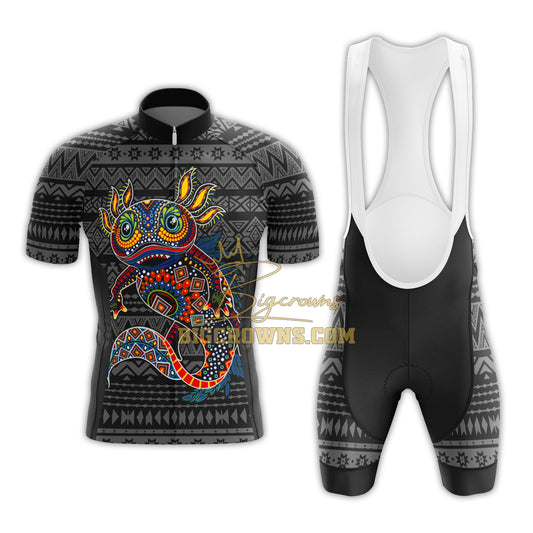 Mexican Aztec Axolotl - Men's Cycling Kit