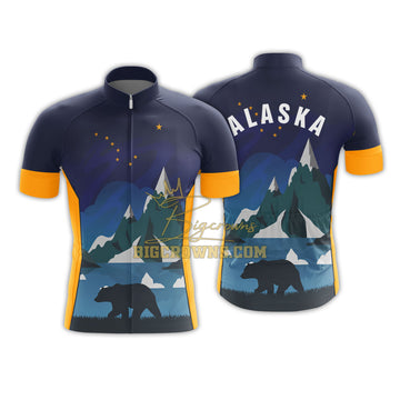 Alaska Cycling Jersey for Men