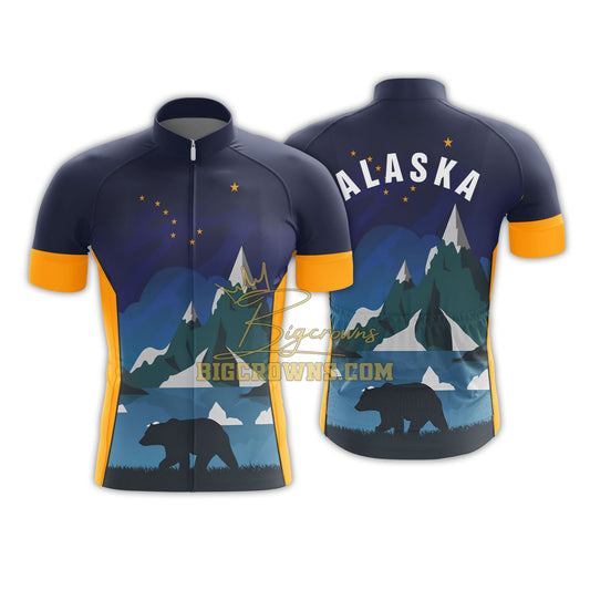 Alaska Cycling Jersey for Men