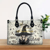 A WEE BIT WICKED HALLOWEEN LEATHER HANDBAG