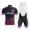 BigCrowns | Black Pink Cycling Short Sleeve Custom Name Cycling Kit