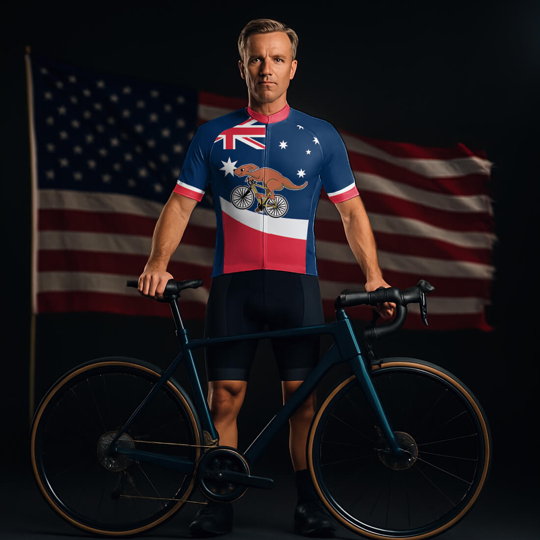 Australia Cycling Jersey for Men