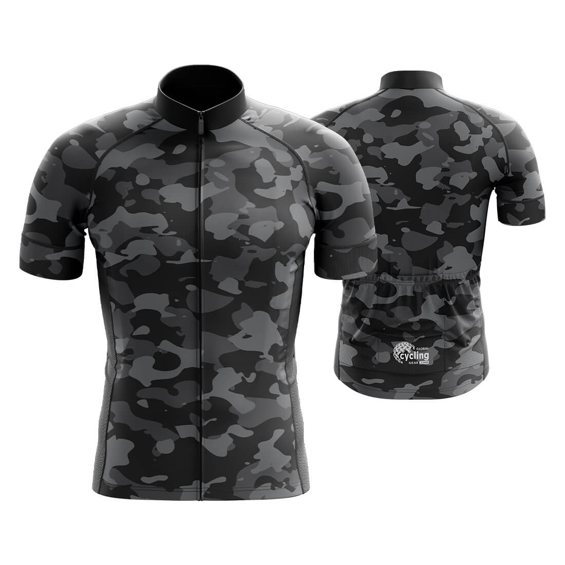 Camo Cycling Jersey for Men