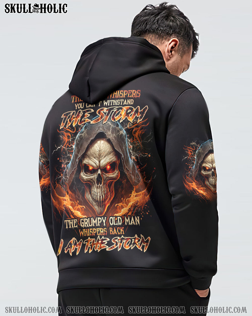 I AM THE STORM GRUMPY OLD MAN ALL OVER PRINT - TLNO0803235
