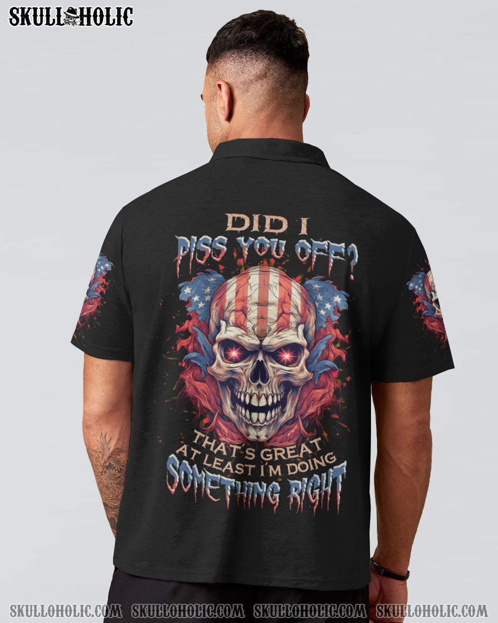 DID I PISS YOU OFF SKULL FLAG ALL OVER PRINT - TLNZ1505232