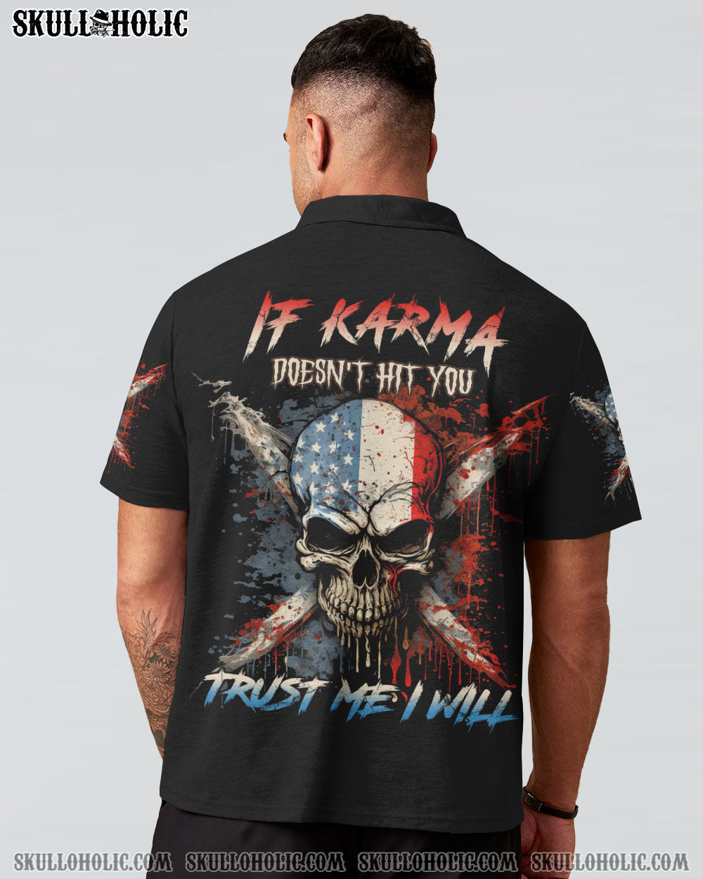 IF KARMA DOESN'T HIT YOU ALL OVER PRINT - YHLN1602234