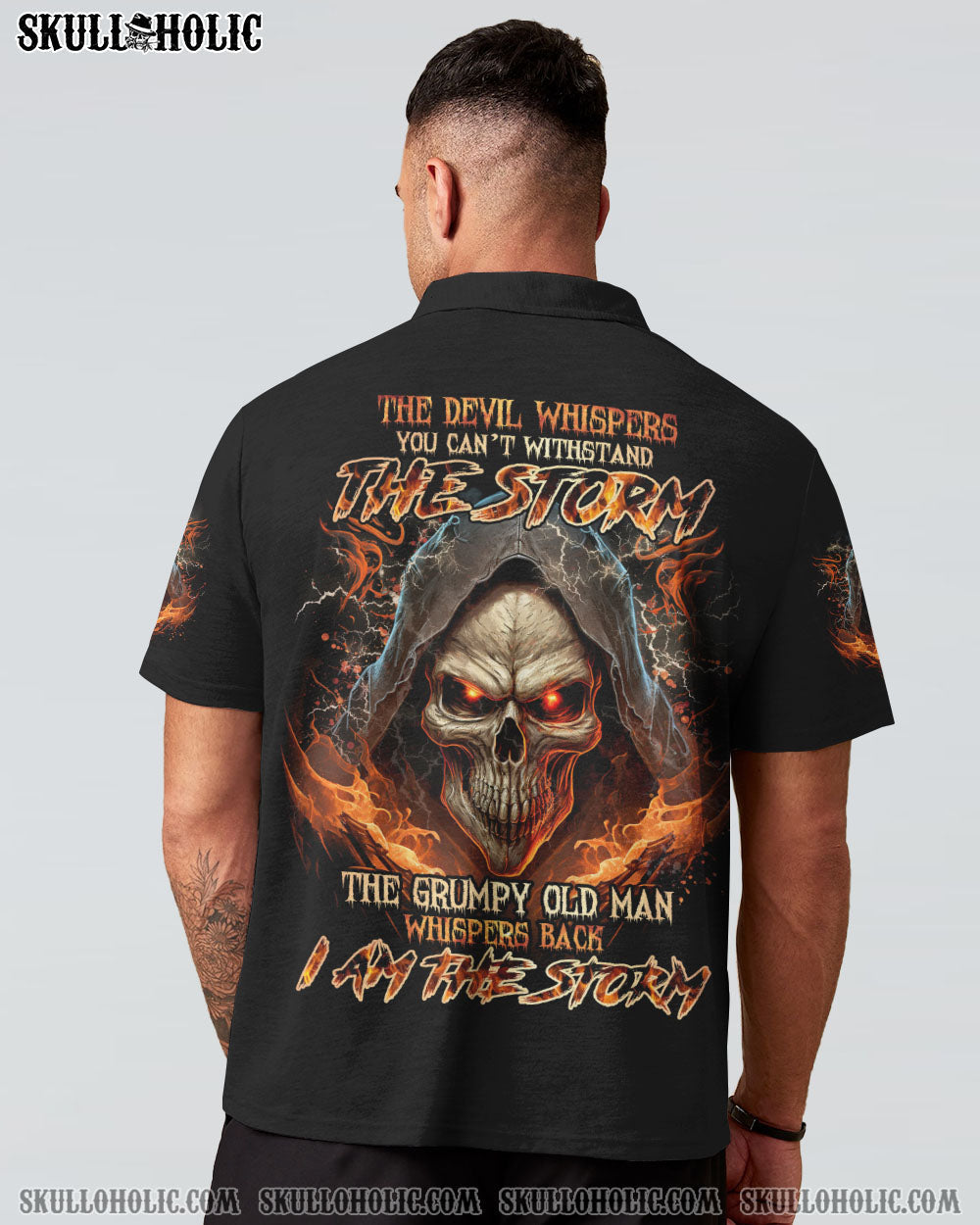 I AM THE STORM GRUMPY OLD MAN ALL OVER PRINT - TLNO0803235