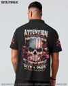 ATTENTION I AM OUT OF ORDER SKULL FLAG ALL OVER PRINT - TLNT1005233