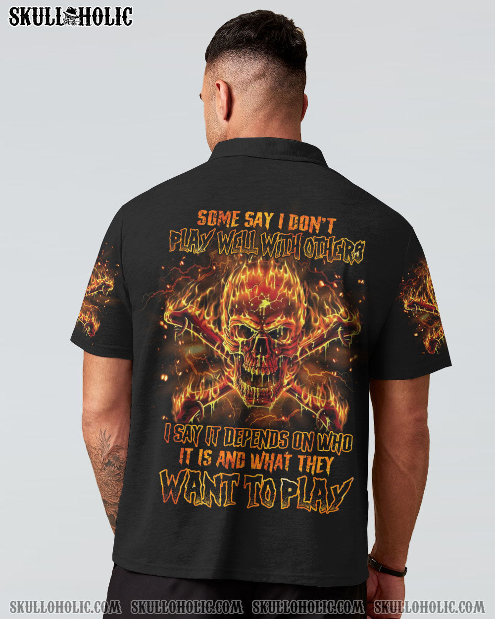 SOME SAY I DON'T PLAY WELL WITH OTHERS ALL OVER PRINT - YHLN1605232