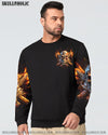 YOUR FIRST MISTAKE FIRE SKULL ALL OVER PRINT - YHHN1003232