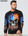 WHICH LUCKY ONE ARE YOU SKULL FLAG ALL OVER PRINT - TLTW1004233