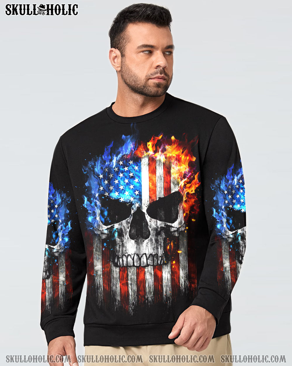 WHICH LUCKY ONE ARE YOU SKULL FLAG ALL OVER PRINT - TLTW1004233