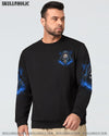WHEN I WAS BORN REAPER FIRE BLUE ALL OVER PRINT - TLNO0703235