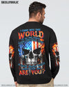 WHICH LUCKY ONE ARE YOU SKULL FLAG ALL OVER PRINT - TLTW1004233