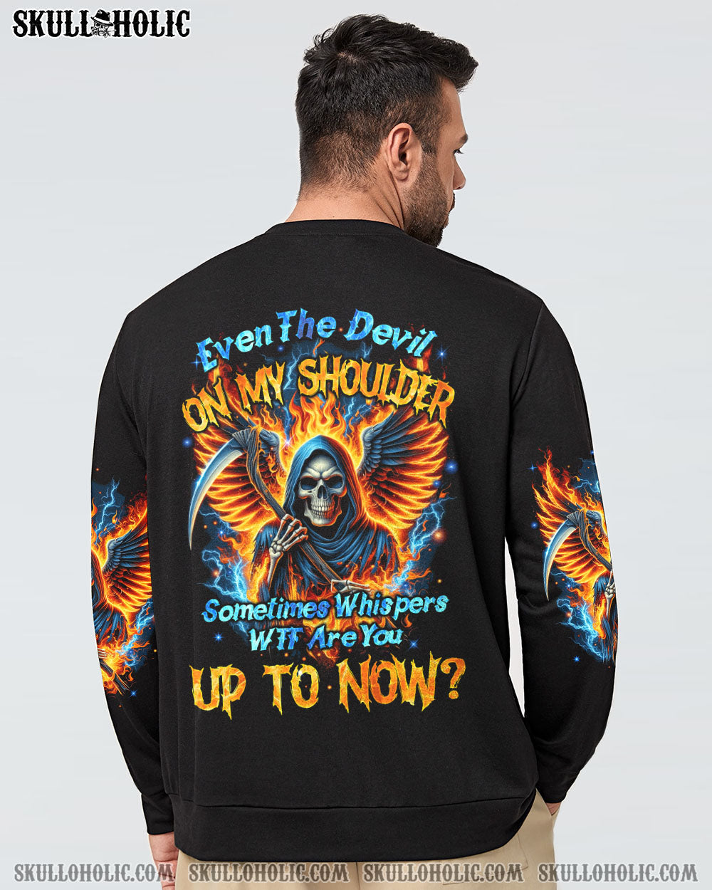 DEVIL ON MY SHOULDER ALL OVER PRINT - TYQY2710232