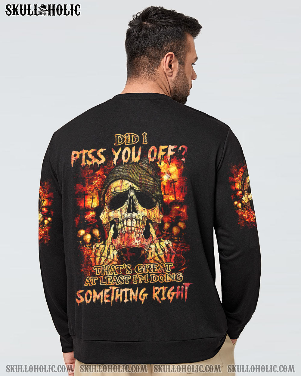 DID I PISS YOU OFF SKULL ALL OVER PRINT - TLTM1401231