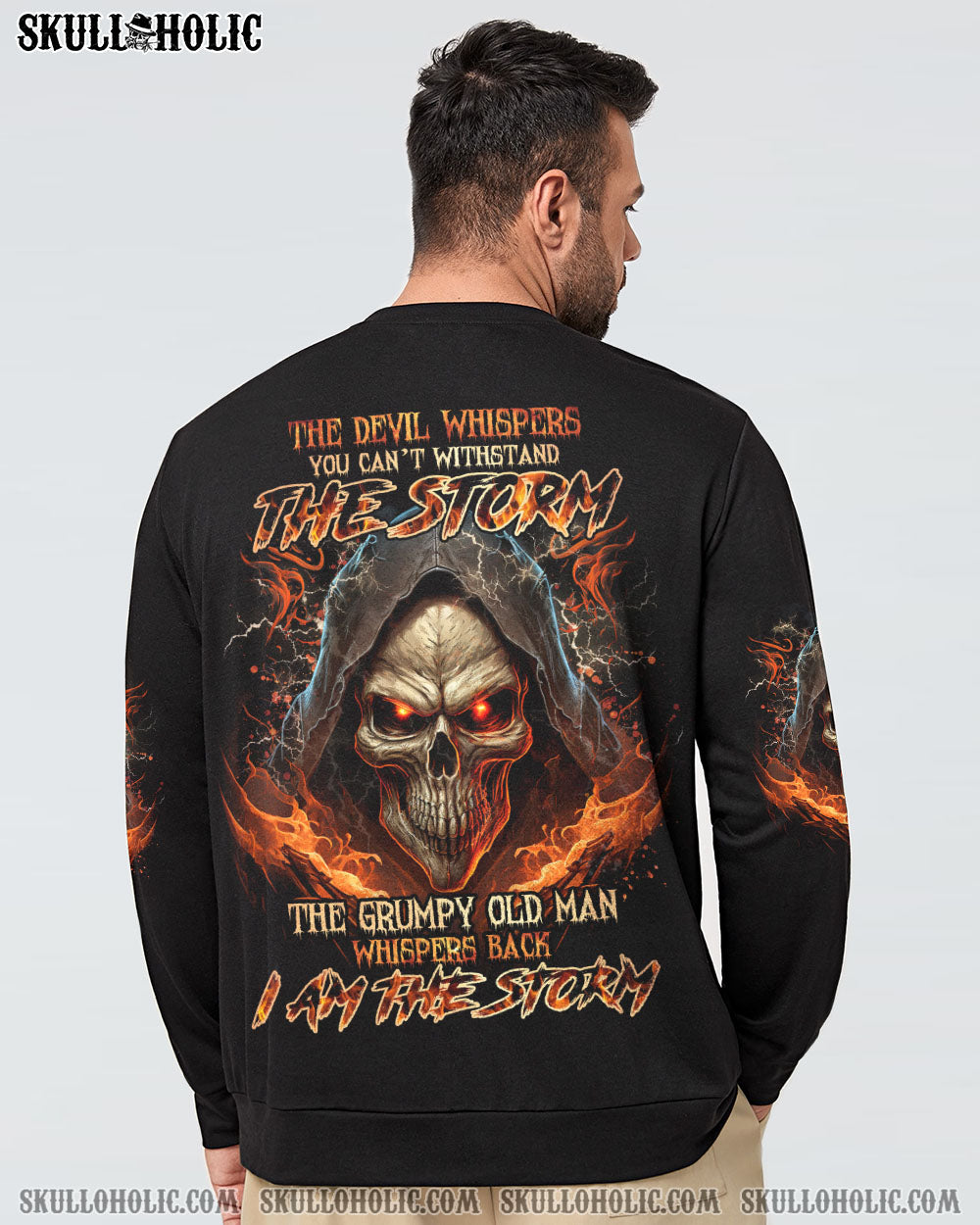 I AM THE STORM GRUMPY OLD MAN ALL OVER PRINT - TLNO0803235