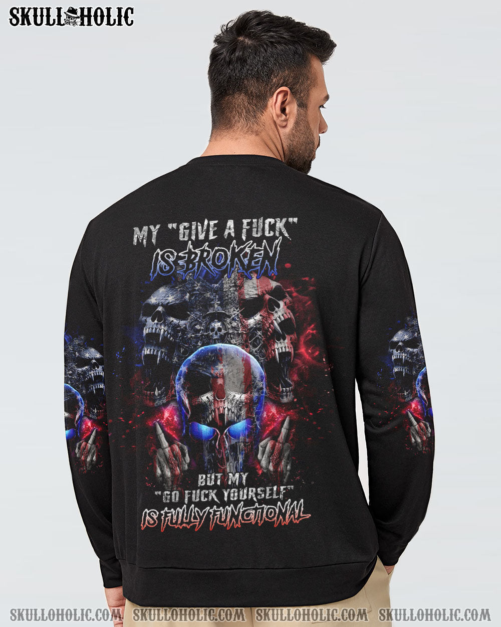 MY GIVE A F FLAG ALL OVER PRINT - YHNT0404232