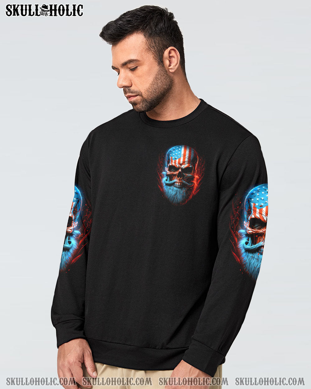 I NEVER DREAMED THAT ONE DAY GRUMPY OLD MAN SKULL ALL OVER PRINT - TLTW0405233