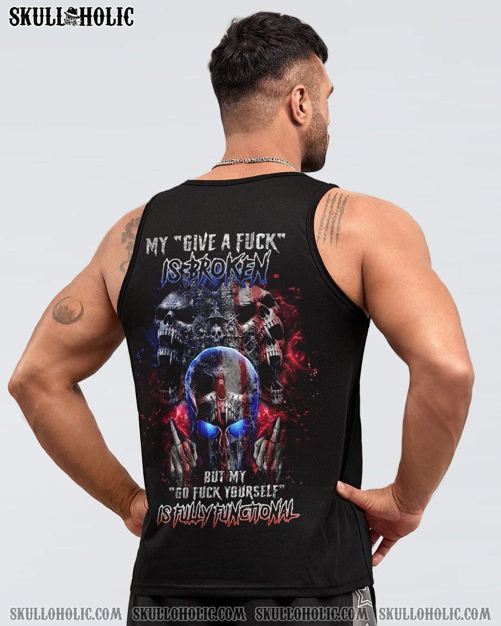 MY GIVE A F FLAG ALL OVER PRINT - YHNT0404232