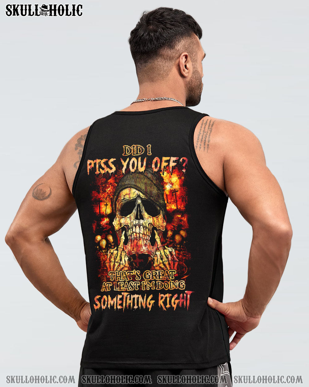DID I PISS YOU OFF SKULL ALL OVER PRINT - TLTM1401231
