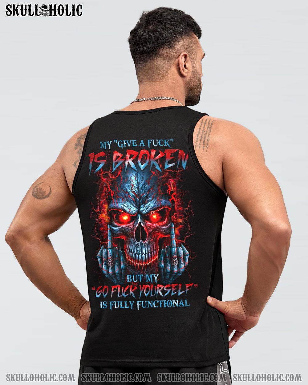 MY GIVE A F MADLY SKULL ALL OVER PRINT - TLNO2903232