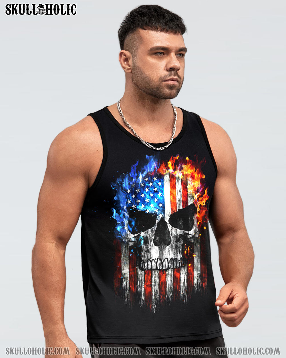 WHICH LUCKY ONE ARE YOU SKULL FLAG ALL OVER PRINT - TLTW1004233