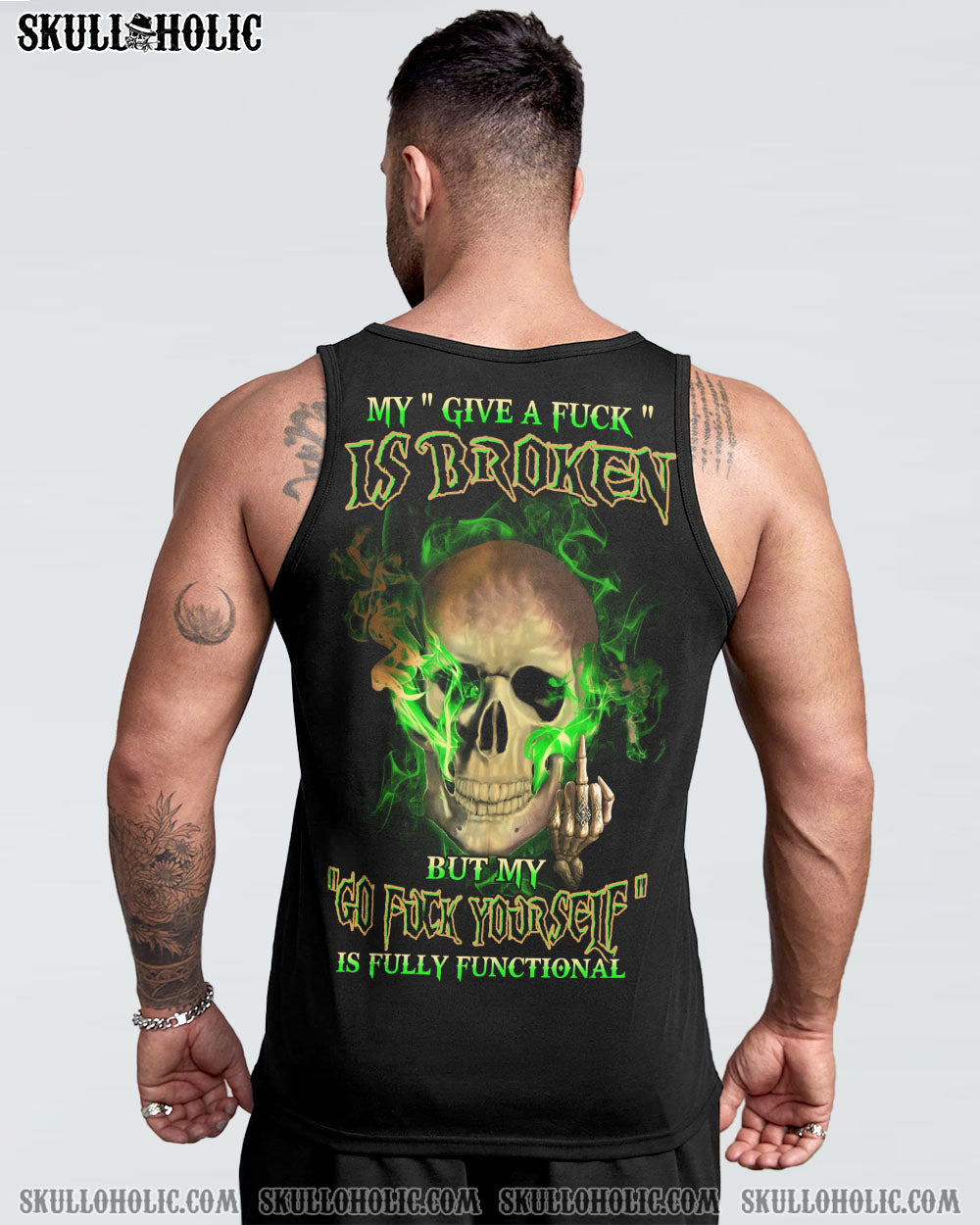 MY GIVE A F SKULL ALL OVER PRINT - YHHN0202231