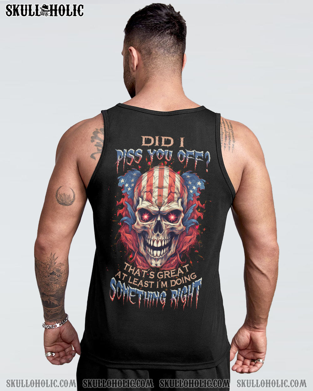 DID I PISS YOU OFF SKULL FLAG ALL OVER PRINT - TLNZ1505232