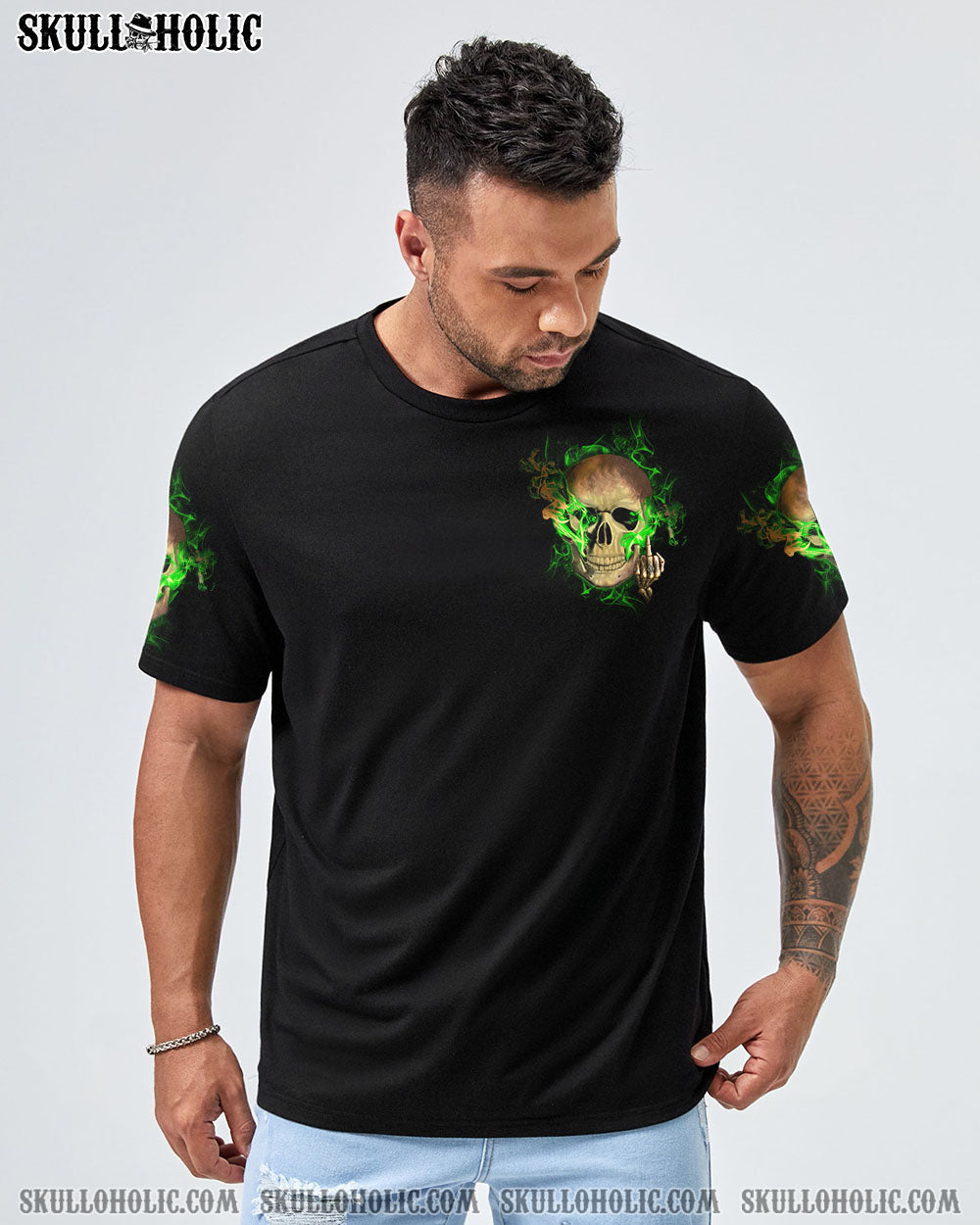MY GIVE A F SKULL ALL OVER PRINT - YHHN0202231