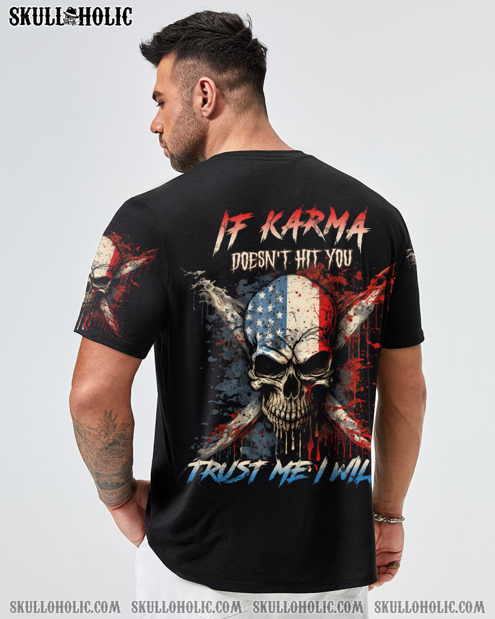 IF KARMA DOESN'T HIT YOU ALL OVER PRINT - YHLN1602234