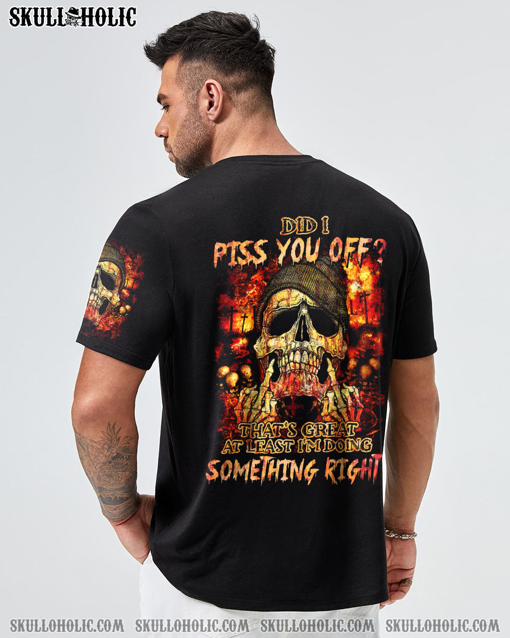 DID I PISS YOU OFF SKULL ALL OVER PRINT - TLTM1401231