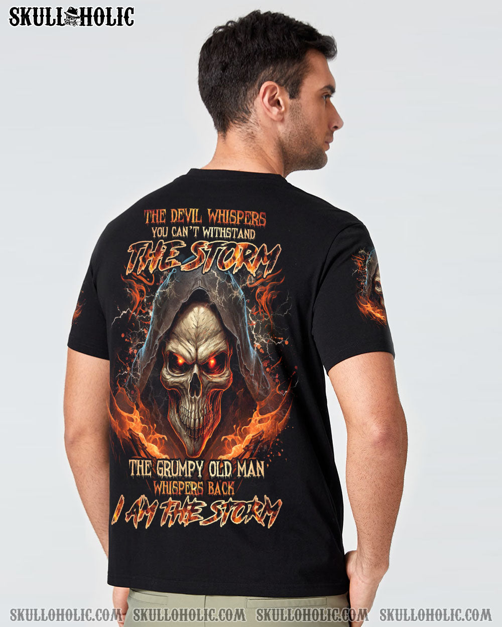 I AM THE STORM GRUMPY OLD MAN ALL OVER PRINT - TLNO0803235