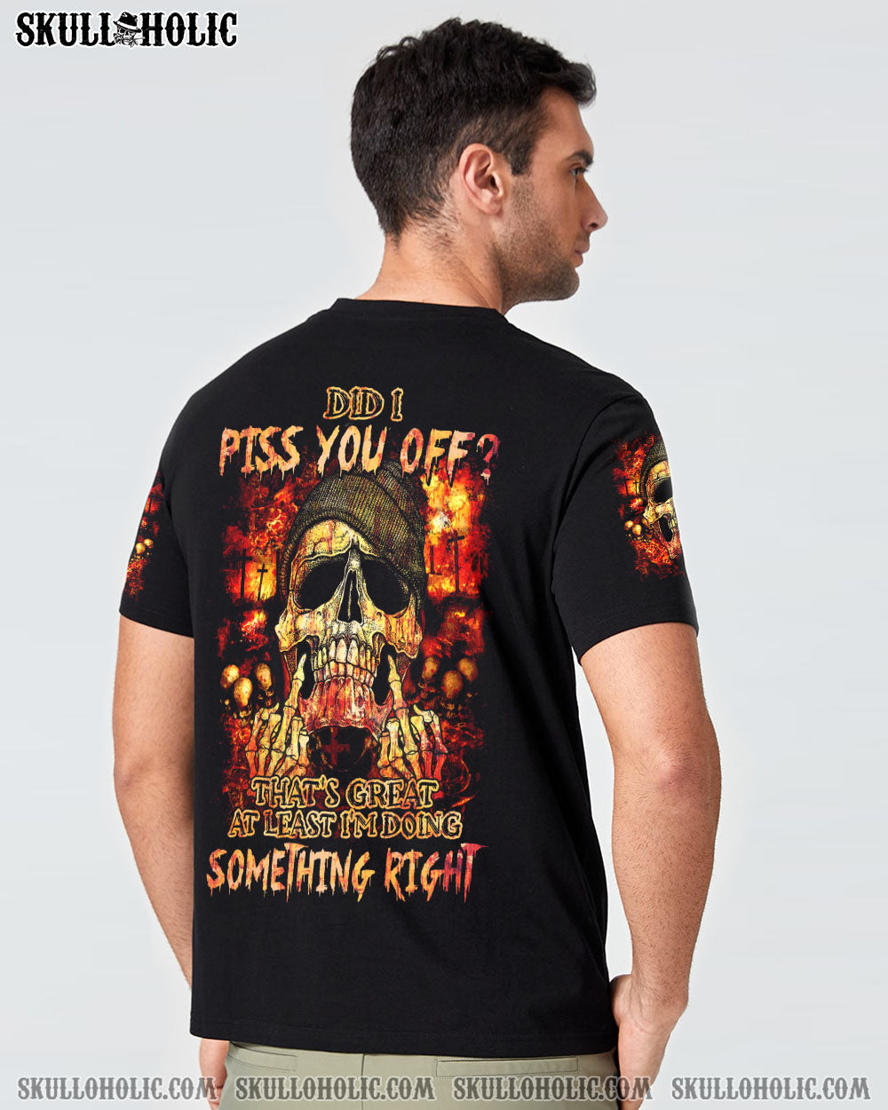DID I PISS YOU OFF SKULL ALL OVER PRINT - TLTM1401231