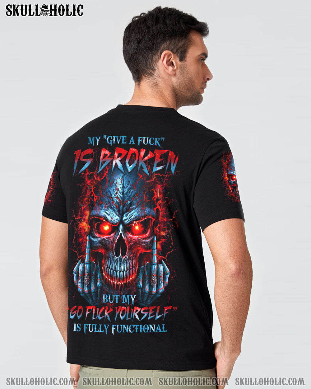 MY GIVE A F MADLY SKULL ALL OVER PRINT - TLNO2903232
