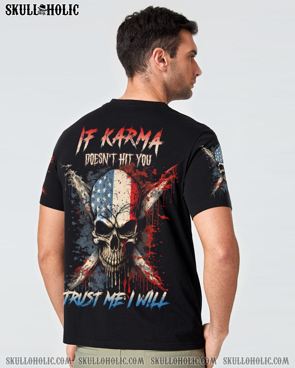 IF KARMA DOESN'T HIT YOU ALL OVER PRINT - YHLN1602234