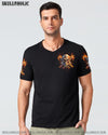 YOUR FIRST MISTAKE FIRE SKULL ALL OVER PRINT - YHHN1003232