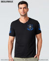 WHEN I WAS BORN REAPER FIRE BLUE ALL OVER PRINT - TLNO0703235