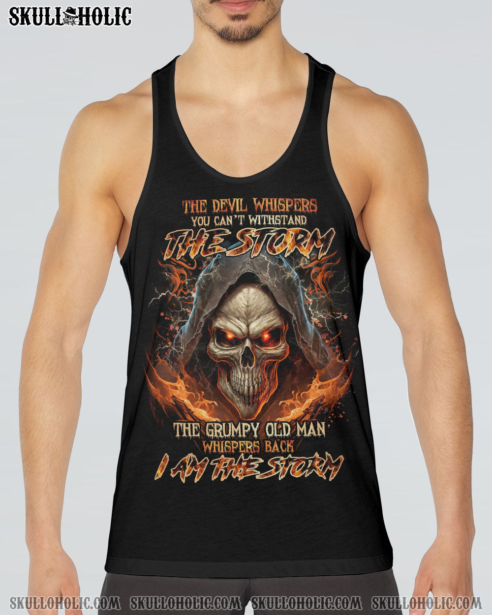 I AM THE STORM GRUMPY OLD MAN ALL OVER PRINT - TLNO0803235