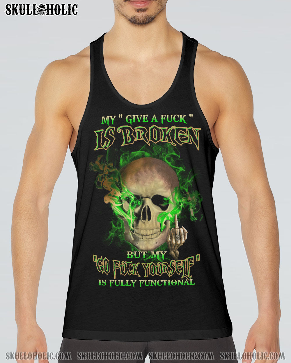 MY GIVE A F SKULL ALL OVER PRINT - YHHN0202231