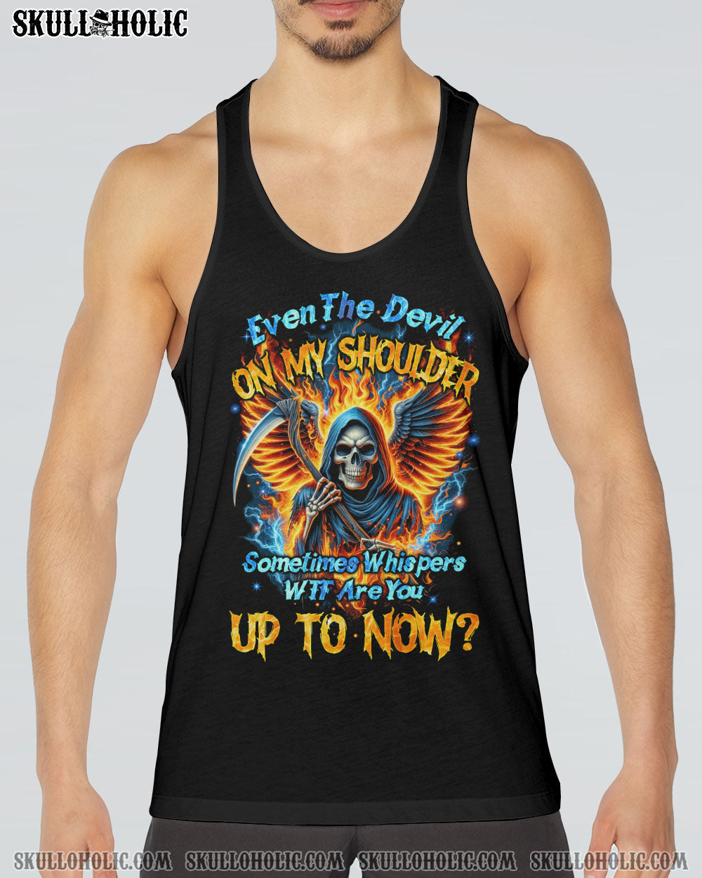 DEVIL ON MY SHOULDER ALL OVER PRINT - TYQY2710232