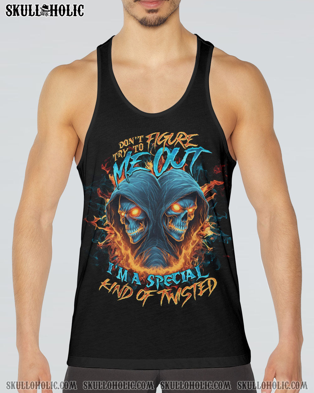 DON'T TRY TO FIGURE ME OUT SKULL REAPER ALL OVER PRINT - TLNO1506233