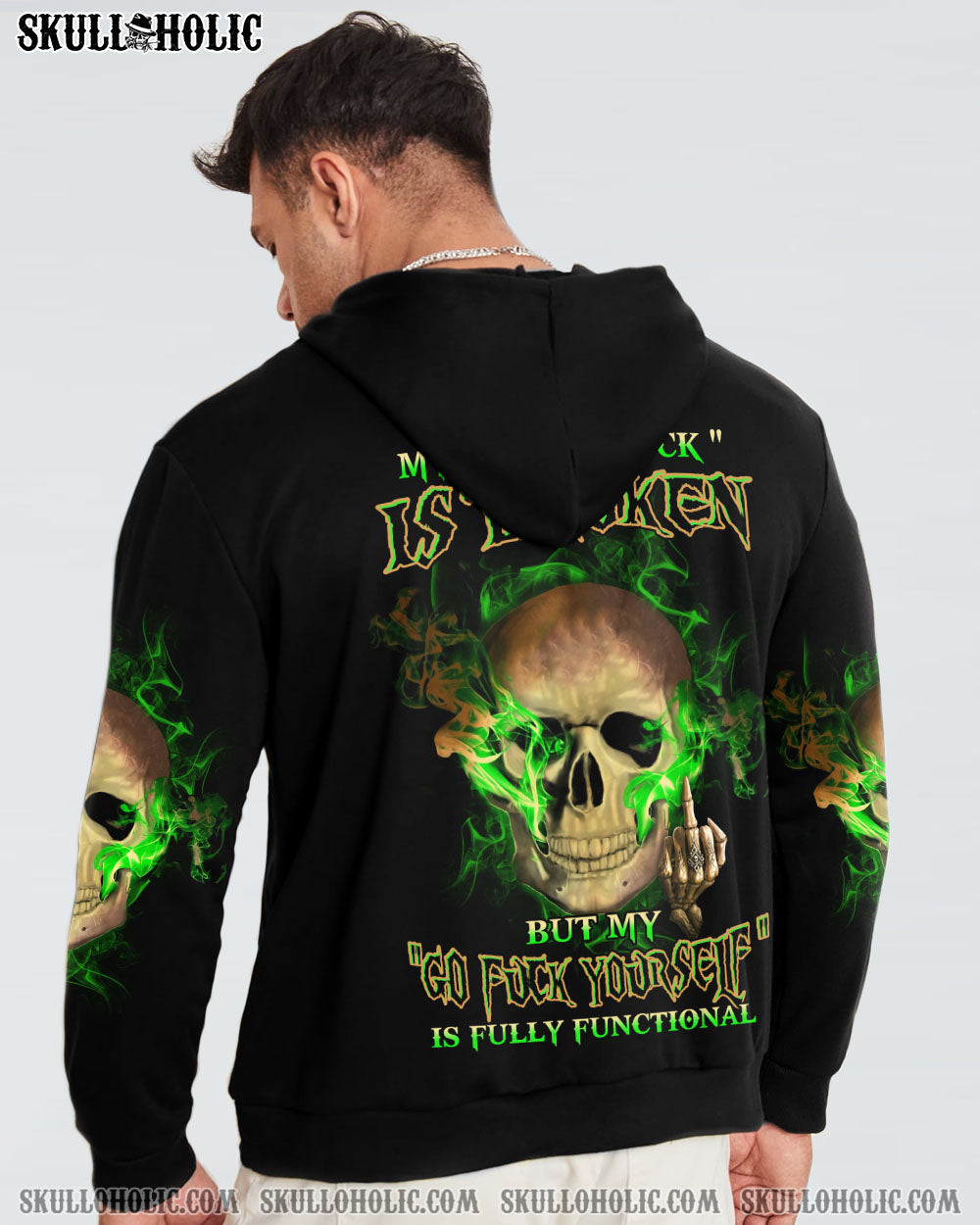 MY GIVE A F SKULL ALL OVER PRINT - YHHN0202231